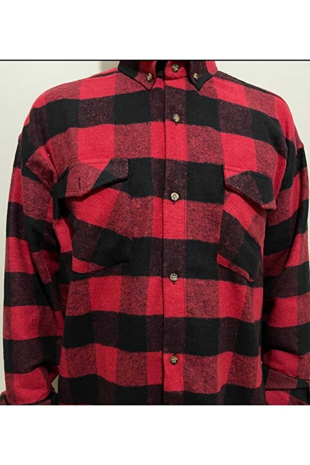 Oduncu Gömlek, Çift Kapaklı Cepli - 2