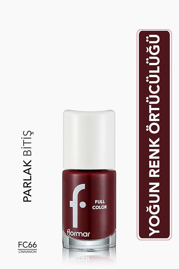 Yoğun Pigmentli Parlak Oje- Full Color Nail Enamel- Fc66 Cınnamon -8690604497652 - 1