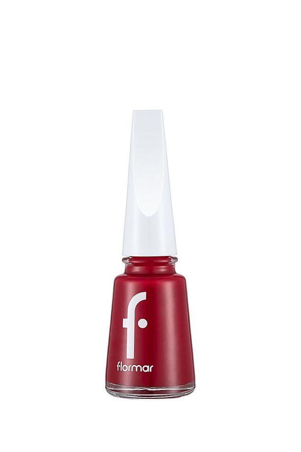Klasik Parlak Bitişli Yüksek Pigmentli Oje - Nail Enamel- 048 Fıery Red New- 8682536035712 - 2
