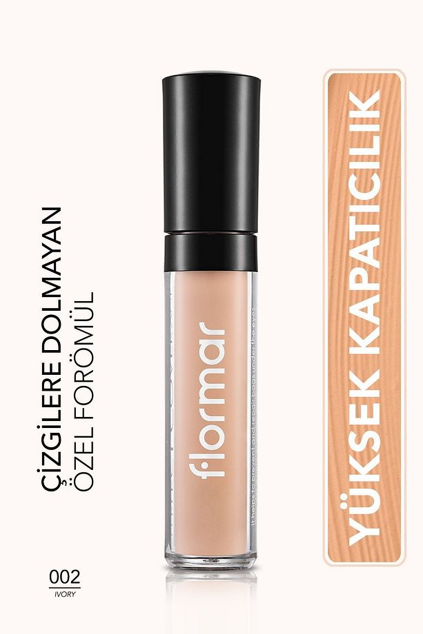 Koyu Halka  Önlemeye Yardımcı Kapatıcı-perfect Coverage Liquid Concealer-002 Ivory-8690604044894 - 1