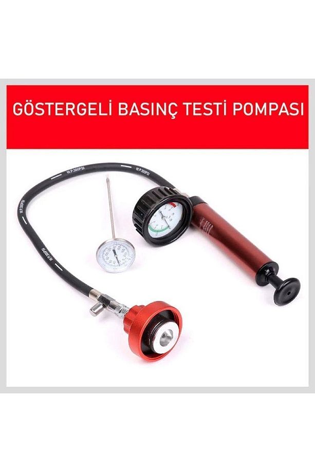 Radyatör Kaçak Tespit Cihazı Basınç Testi Kiti Nta1036 - 4