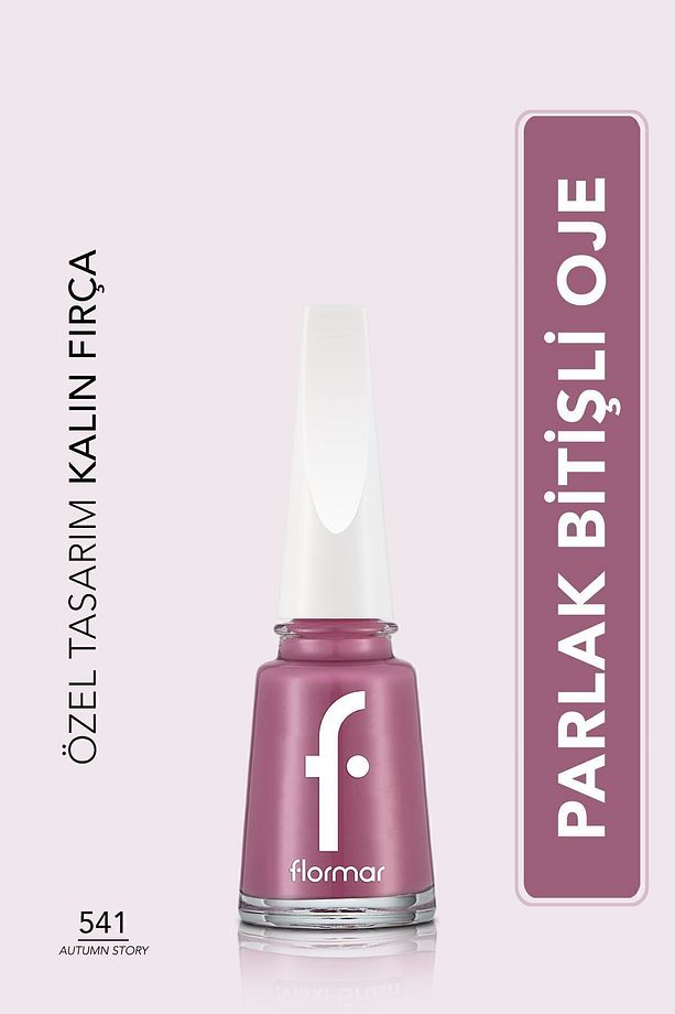 Klasik Parlak Bitişli Yüksek Pigmentli Oje - Nail Enamel -541 Autumn Story- 8682536047845 - 1