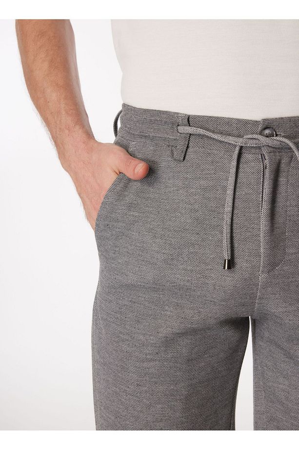 Lacivert Erkek Bağlamalı Basic Bermuda Şort F4sm-sht-0756 - 4