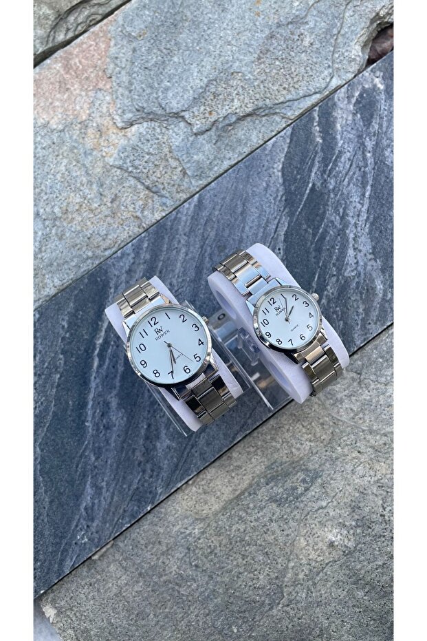 Gümüş Çift Saat - 1