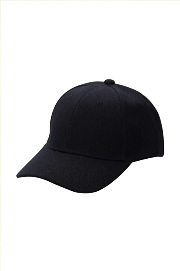 Black Sports Hat Unisex Adjustable with Velcro on the Back