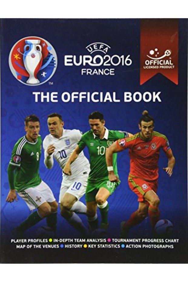 Uefa Euro 2016 France Official Book Official Licensed Product