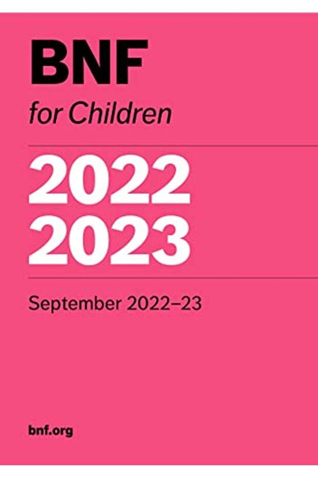 Bnf For Children 20222023