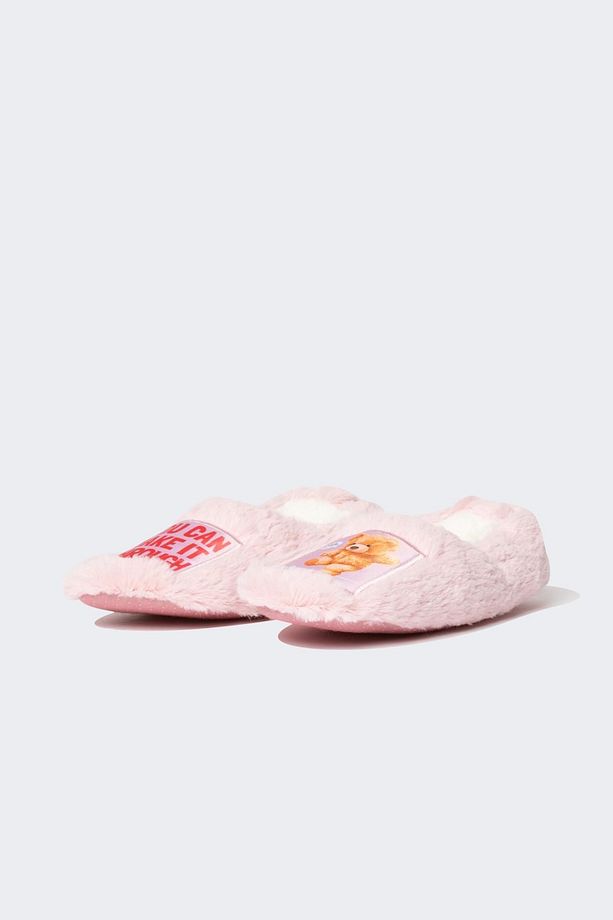 Kız Çocuk Düz Taban Slip On Ev Botu B0884a823wn - 1