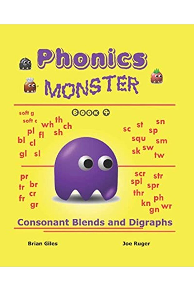 Phonics Monster Book 4