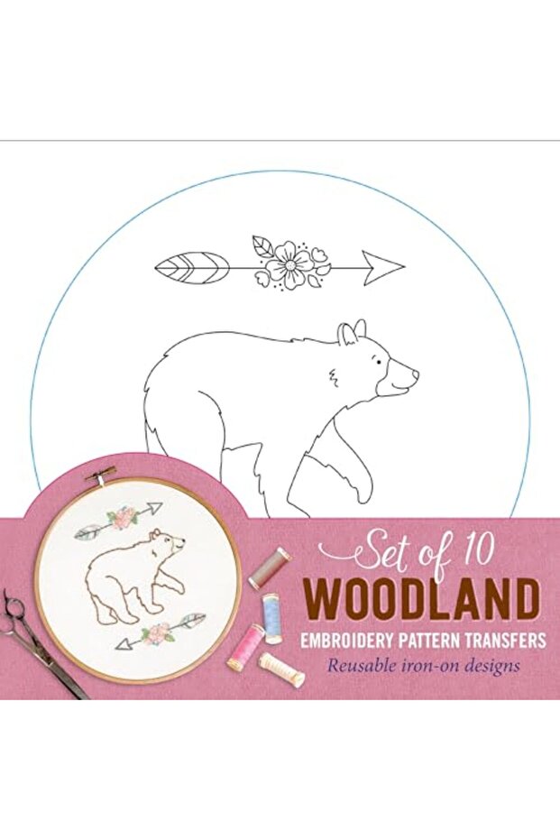 Embroidery Transfers Woodland