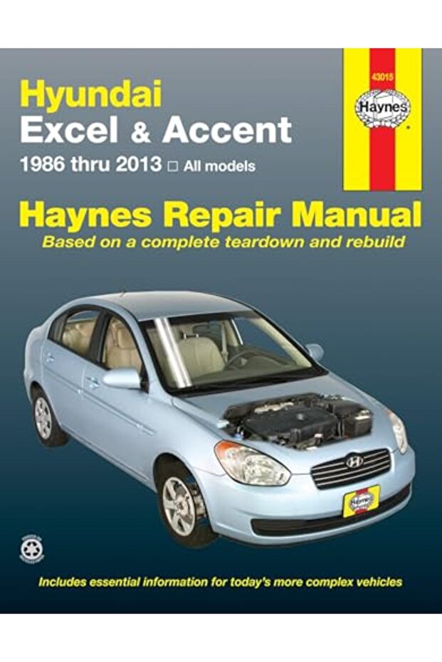 Hyundai Excel & Accent 8613 1986 To 2013