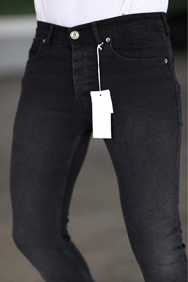 Blugi din Lycra slim fit pentru bărbați - 3