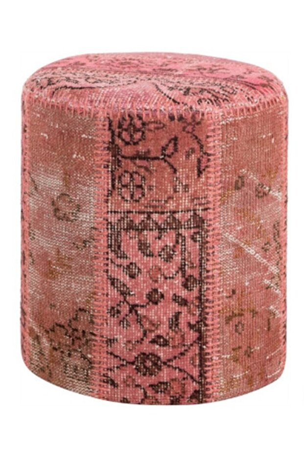 El Dokuma Kilim Patchwork Puf - 1