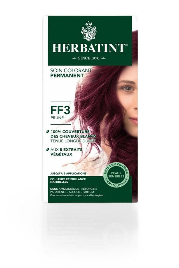 Ff3 Plum (ERİK) Bitkisel Saç Boyası - 1