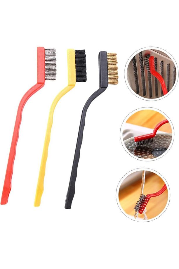 3lü tel fırça seti 3pc wıre brush set - 4