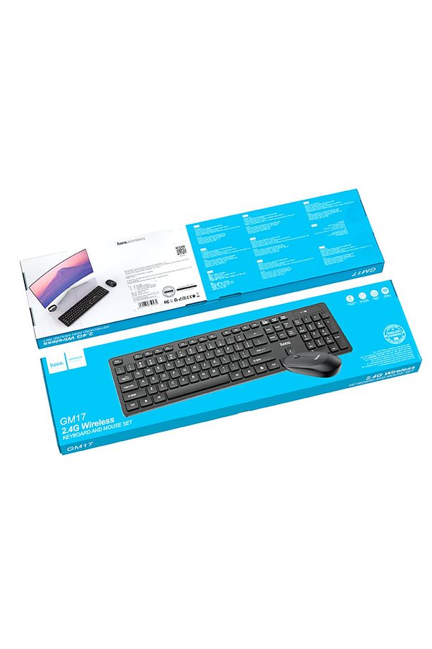 GM17 Business Kablosuz Klavye ve Mouse Seti - Türkçe Q - Siyah - Premium Product - 8