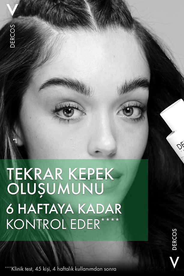 Dercos Normal/yağlı Saçlar Için Kepek Karşıtı Saç Bakım Şampuanı 200 ml - 6