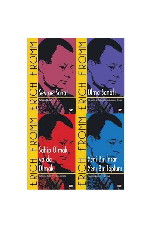 Erich Fromm 4 Kitap Set - Sevme Sanatı - Olma Sanatı - Sahip Olmak Ya Da Olmak - Yeni Bir Insan - 1