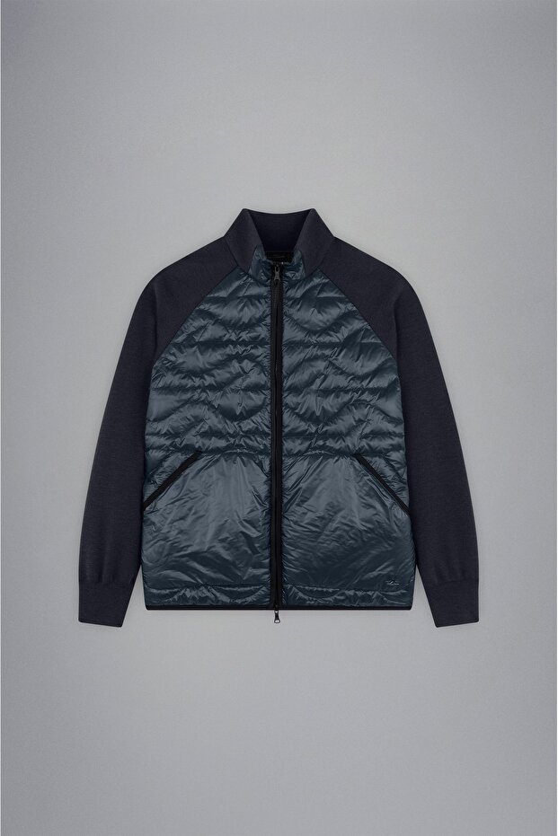 MEN'S ZIPPED PULLOVER C.W. WOOL - 7