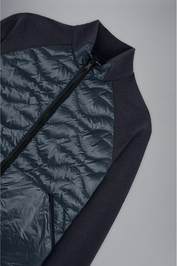 MEN'S ZIPPED PULLOVER C.W. WOOL - 6