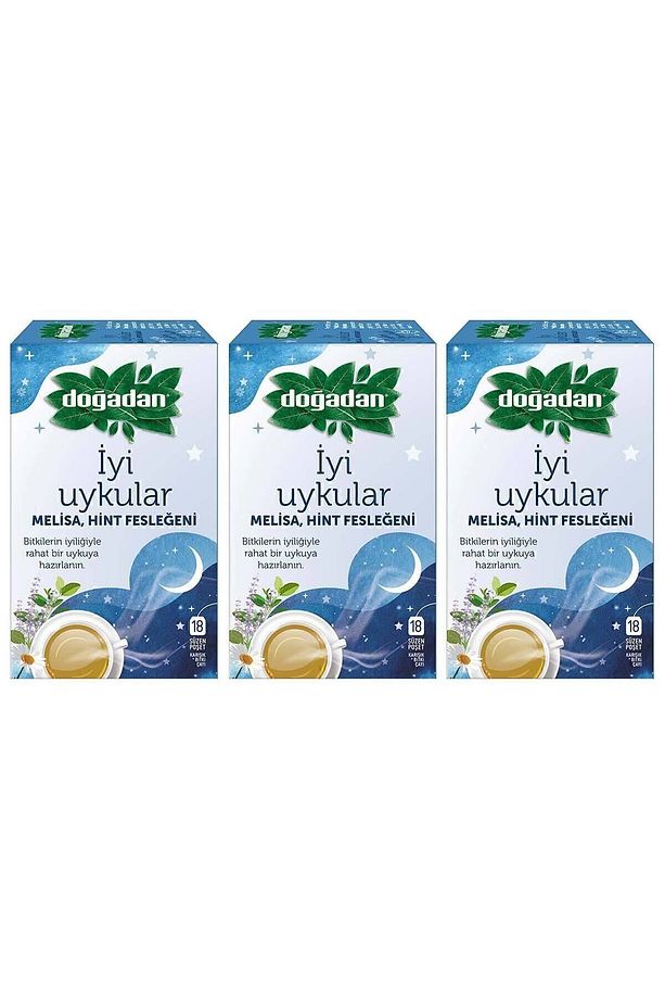 Iyi Uykular Çayı Melisa Hint Fesleğeni Bardak Poşet 18'li X3 Adet - 2