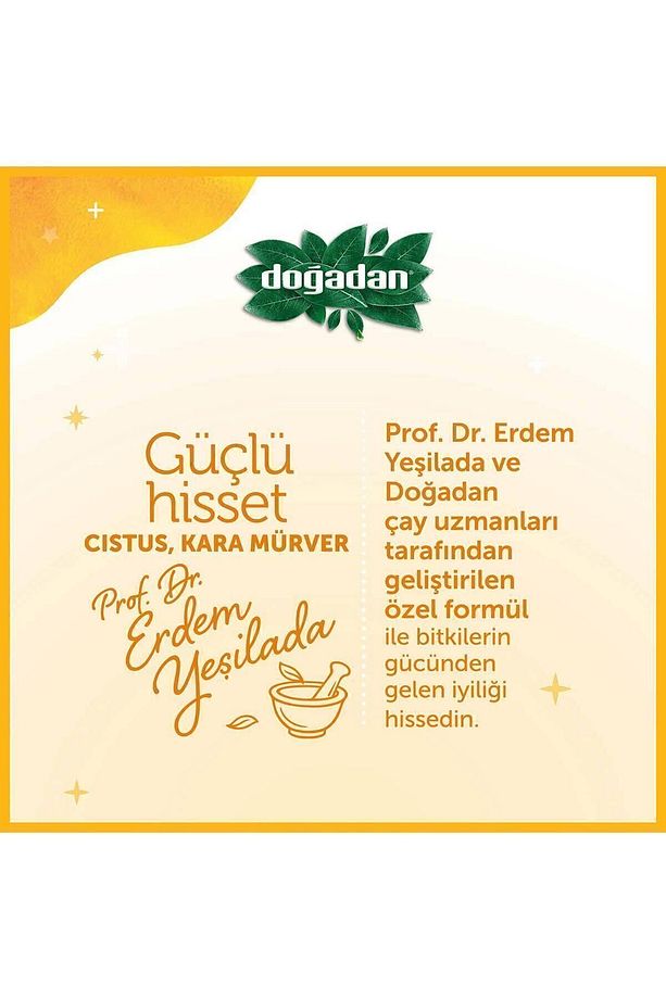 Güçlü Hisset Citrus & Kara Mürver Bardak Poşet Çay 18'li X 3 Adet - 4