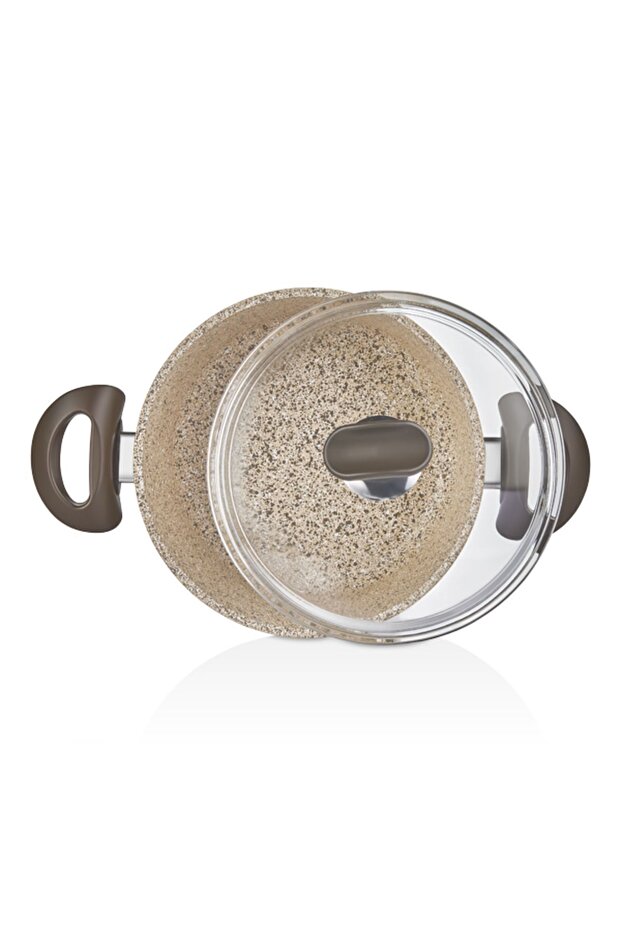 Creamy Granit 7 Parça Tencere Seti - 4