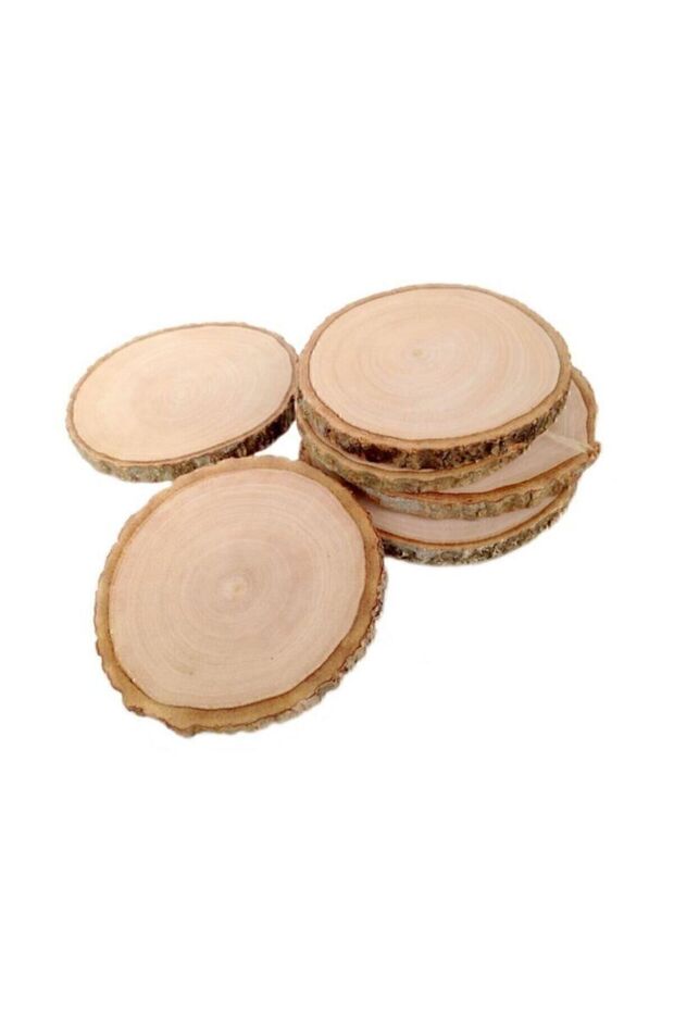 Log Coasters Set of 5