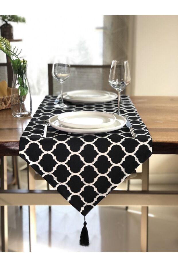 Black Moroccon Runner - 1