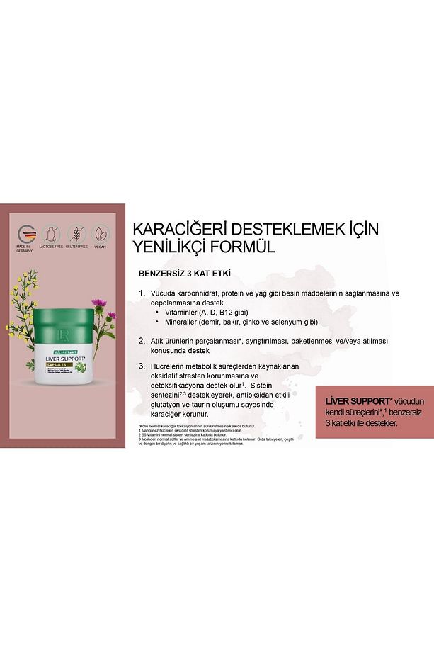 Liver Support Karaciğer Destek Kapsülleri - 3