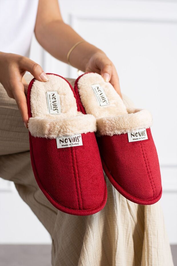 Unisex Soft Sole Fluffy Warm Lined Home Garden Bundle Dowry Slippers