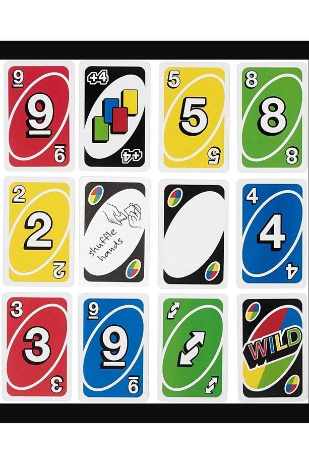Uno Çift Deste 112 Kart Uno Oyun Kağıt Aile Oyunu - 4
