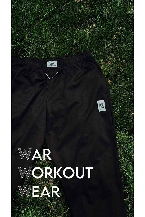 Oversize Mesh Spor Lastik Paça Eşofman altı - 5