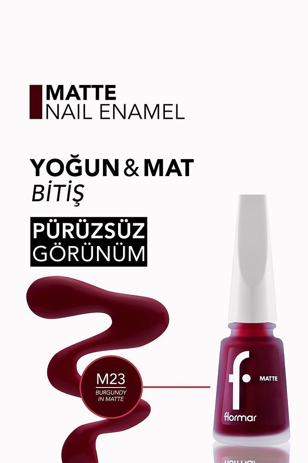 Matte Nail Enamel Oje M23 8690604284276 - 4