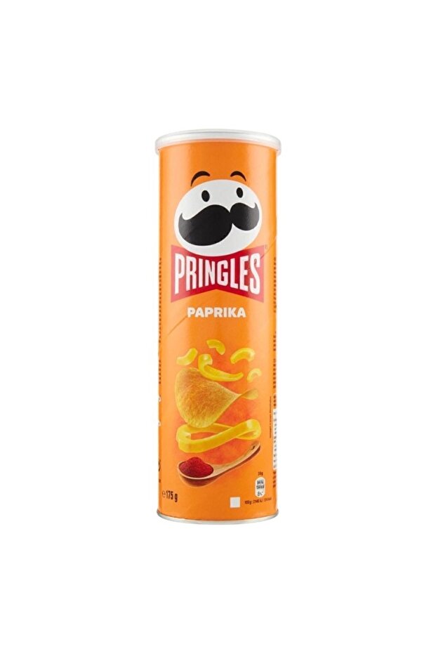 Paprika 165 gram - Pringles Paprika 165 Grams - 6