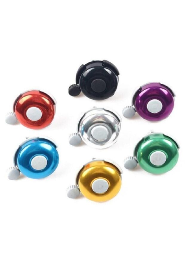 Çocuk Bisiklet Zili Alüminyum Renk Seçeneği Metal Bisiklet Zili - 6