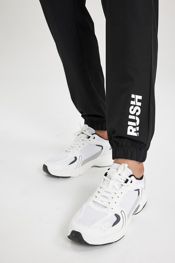 Fit Dokuma Sporcu Jogger Eşofman Altı Slim Fit Dar Kesim Çift Cepli C1212ax24sp - 5
