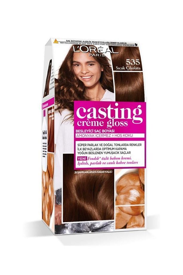 Casting Creme Gloss 535 Sıcak Çikolata   Saç Boyası - 3600523302949 - 2