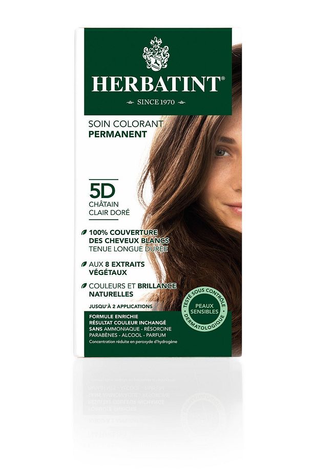 Saç Boyası - Light Golden Chestnut 5D Altın Açık Kahve 150 ml 8016744500128 - 2