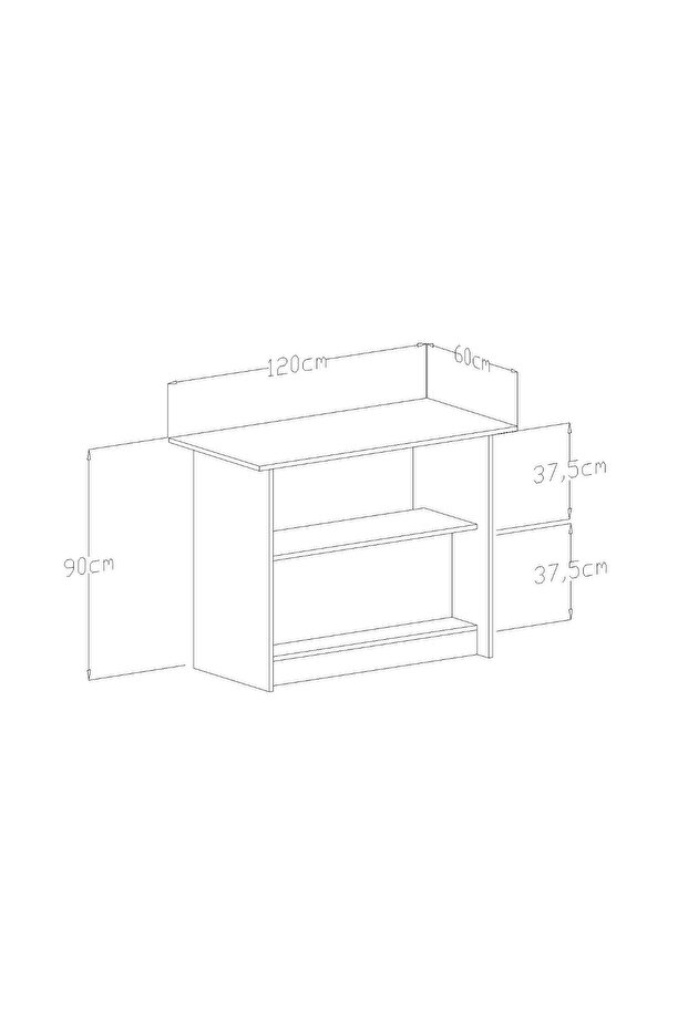 BARELLA MUTFAK ADASI BEYAZ - 4