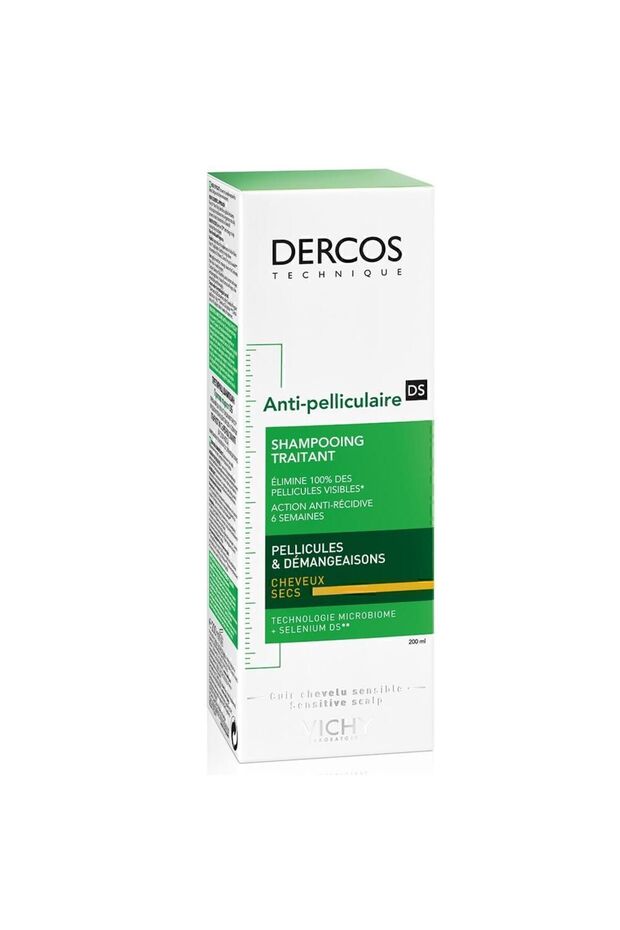 Dercos Kuru Saçlar Için Kepek Karşıtı Saç Bakım Şampuanı 200 ml - 3