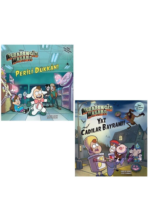 Esrarengiz Kasaba 2 Kitap Set - Perili Dükkan - Summer Halloween