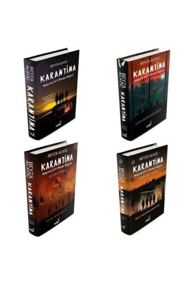 Beyza Alkoç Karantina Seti 4 Kitap Set Ciltli