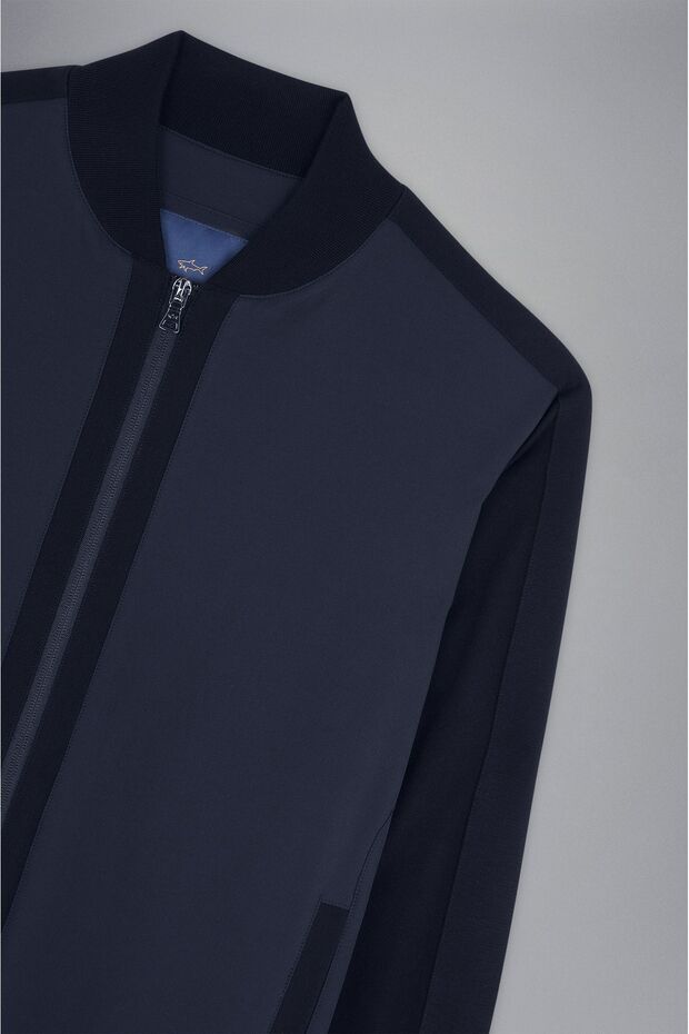 VISCOSE SWEATER WITH ZIPPER - 6