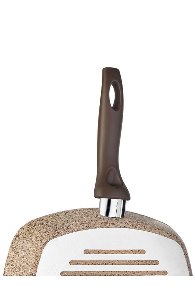 Creamy Granıtec Kare Kapaksız Tava 28x28 - 4