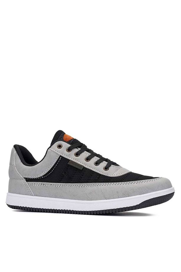 Günlük Erkek Sneaker Bağcıklı Hafif Rahat Fileli Yürüyüş Spor Ayakkabısı - 1