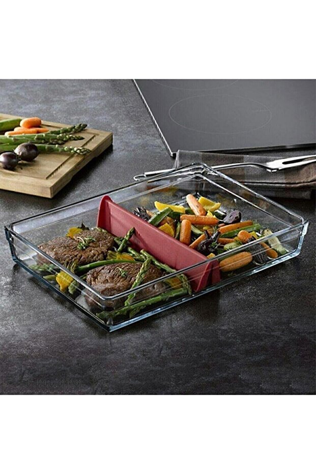 Premium Double Pyrex Baking Tray 2 Pieces Rectangular - 6