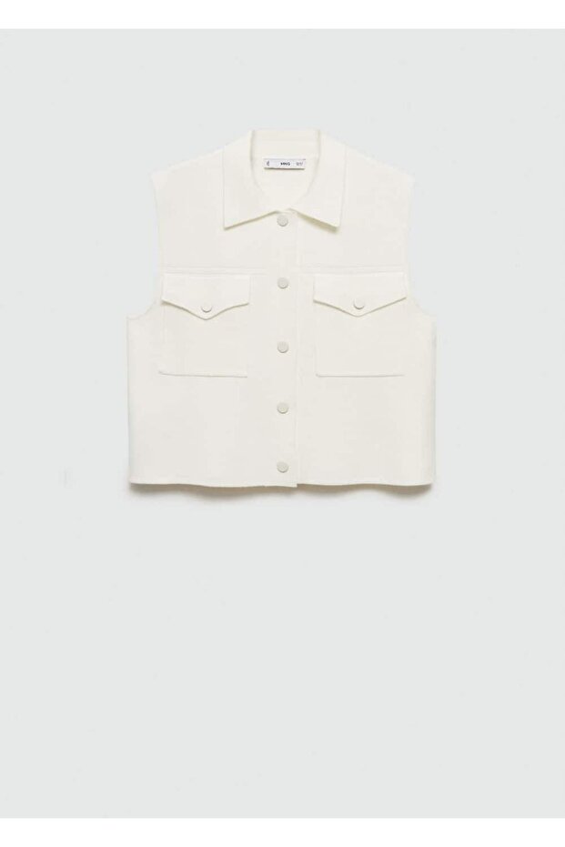 Cepli triko yelek - 3