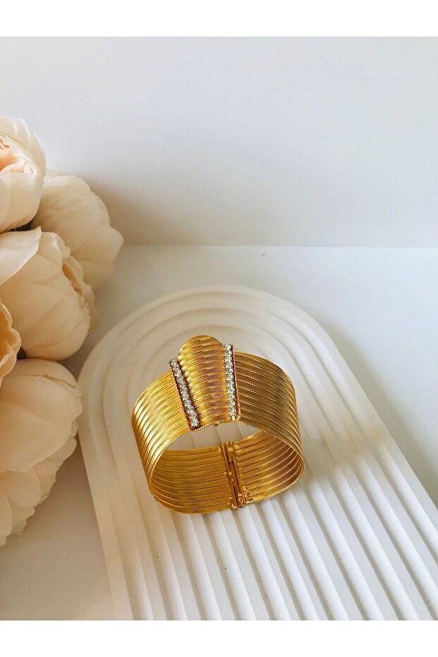 Trabzon hasırı kelepçe model bileklik - 5