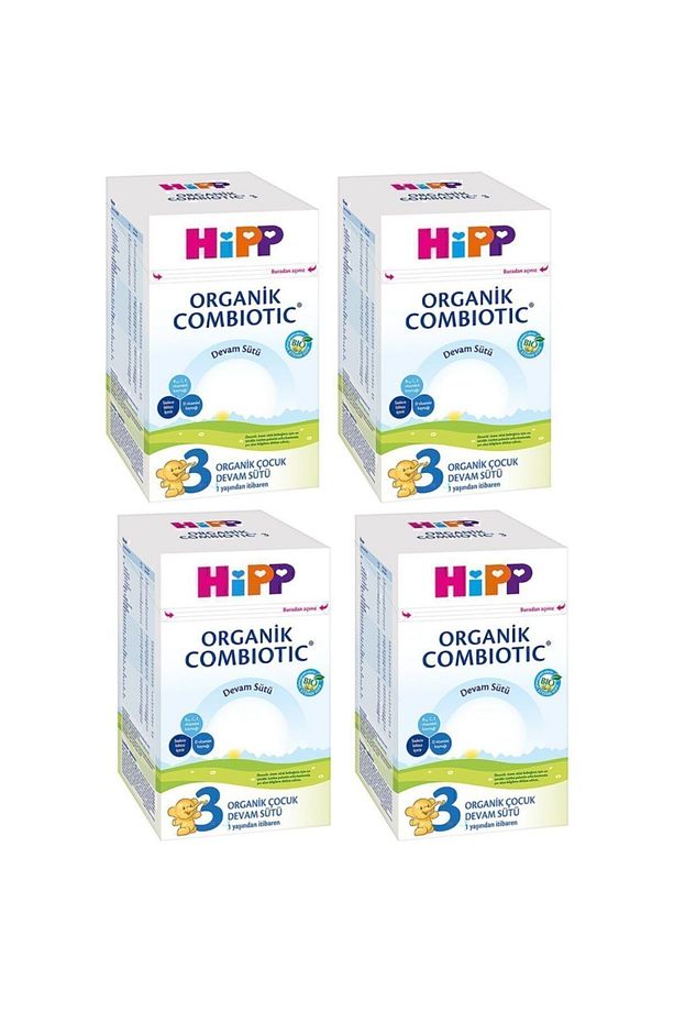 3 Organik Combiotic Devam Sütü 800 Gr X 4 Adet - 2